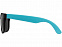 Очки солнцезащитные Retro, черный/морская волна с логотипом в Балашихе заказать по выгодной цене в кибермаркете AvroraStore