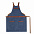 Фартук Artificer, синий с логотипом в Балашихе заказать по выгодной цене в кибермаркете AvroraStore