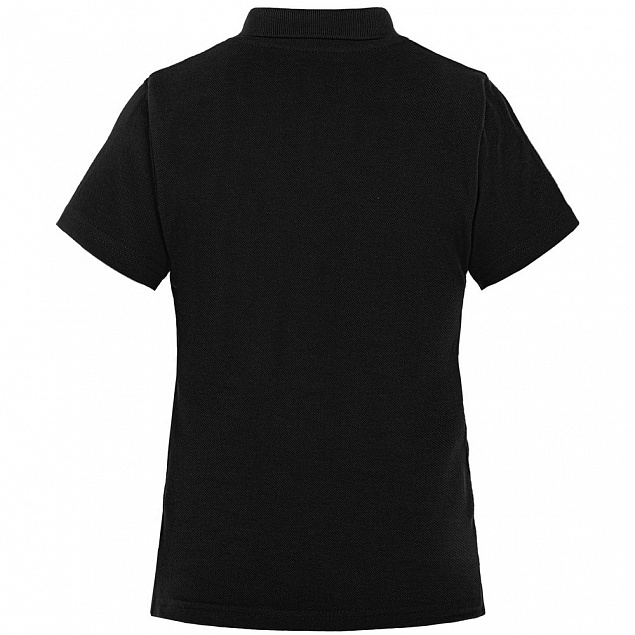 Рубашка поло детская Virma Kids, черная с логотипом в Балашихе заказать по выгодной цене в кибермаркете AvroraStore