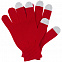 Перчатки сенсорные Real Talk, красные с логотипом в Балашихе заказать по выгодной цене в кибермаркете AvroraStore