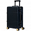 Чемодан Metal Luggage, черный с логотипом в Балашихе заказать по выгодной цене в кибермаркете AvroraStore