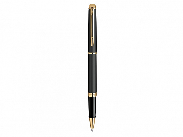 Ручка роллер «Hemisphere Black GT» с логотипом в Балашихе заказать по выгодной цене в кибермаркете AvroraStore