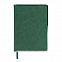 Ежедневник недатированный Montrose, А5,  зеленый, кремовый блок, графитовый срез с логотипом в Балашихе заказать по выгодной цене в кибермаркете AvroraStore