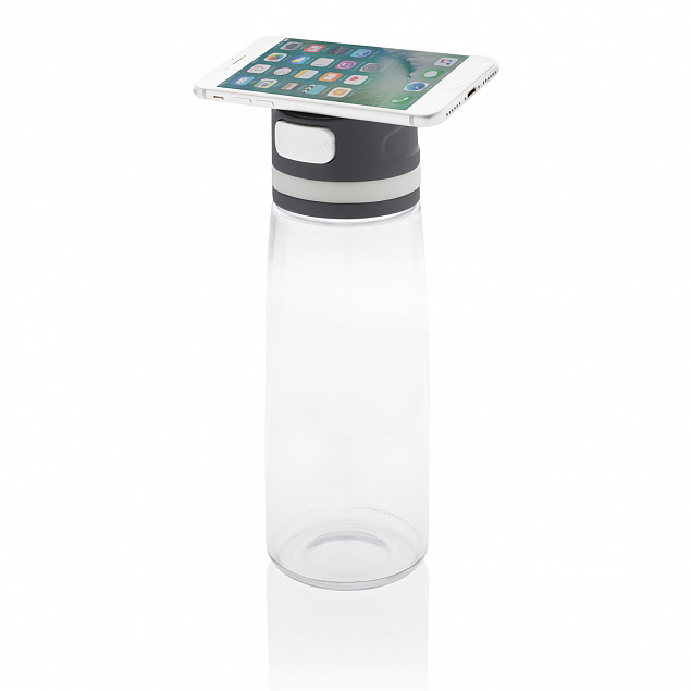 Бутылка для воды FIT с держателем для телефона с логотипом в Балашихе заказать по выгодной цене в кибермаркете AvroraStore