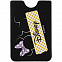Чехол для карточки Minnie and Mickey, черный с логотипом в Балашихе заказать по выгодной цене в кибермаркете AvroraStore