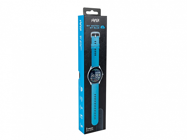 Умные часы «IoT Watch GT», 2 ремешка в комплекте с логотипом в Балашихе заказать по выгодной цене в кибермаркете AvroraStore