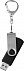 Флешка Double Twist 8 Гб черная с логотипом в Балашихе заказать по выгодной цене в кибермаркете AvroraStore