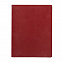 Бизнес-блокнот "Biggy", B5 формат, красный, серый форзац, мягкая обложка, в клетку с логотипом в Балашихе заказать по выгодной цене в кибермаркете AvroraStore