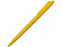 Ручка пластиковая soft-touch шариковая Plane, желтый с логотипом в Балашихе заказать по выгодной цене в кибермаркете AvroraStore