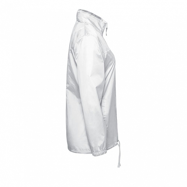 Ветровка женская Sirocco белая с логотипом в Балашихе заказать по выгодной цене в кибермаркете AvroraStore