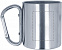 Кружка металлическая с карабино с логотипом в Балашихе заказать по выгодной цене в кибермаркете AvroraStore