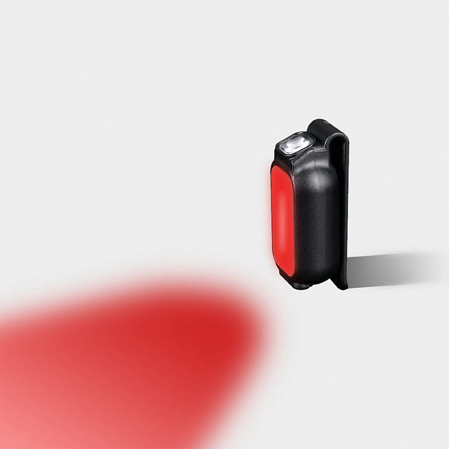 Фонарик на клипсе E-Lite, черный с логотипом в Балашихе заказать по выгодной цене в кибермаркете AvroraStore