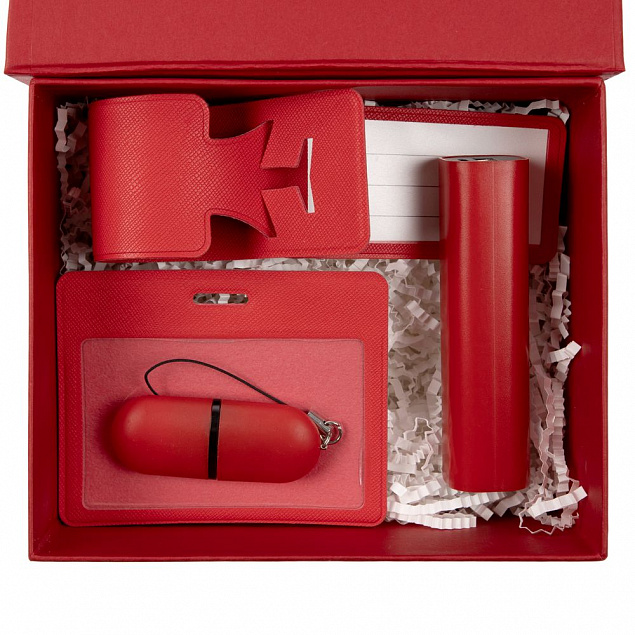 Коробка Magnus, красная с логотипом в Балашихе заказать по выгодной цене в кибермаркете AvroraStore