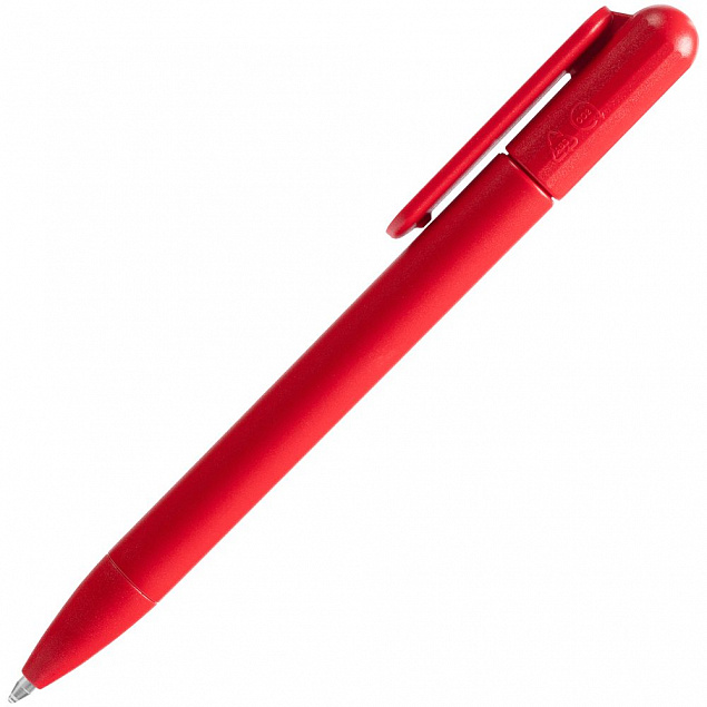 Ручка шариковая Prodir DS6S TMM, красная с логотипом в Балашихе заказать по выгодной цене в кибермаркете AvroraStore
