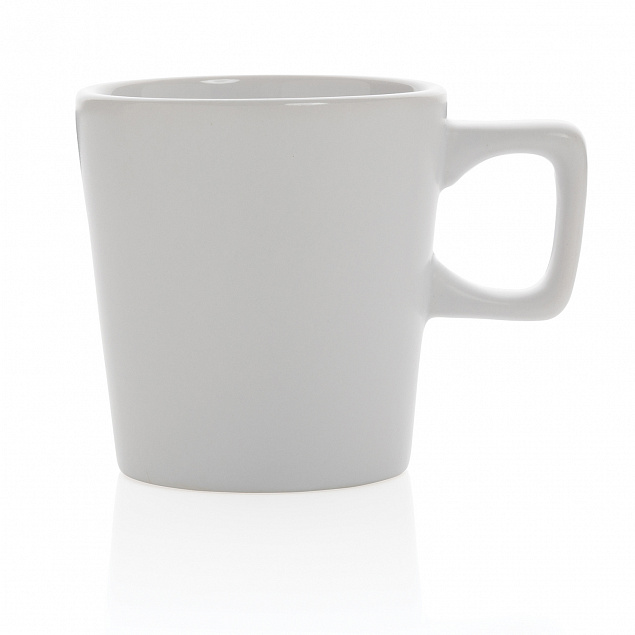 Керамическая кружка для кофе Modern с логотипом в Балашихе заказать по выгодной цене в кибермаркете AvroraStore
