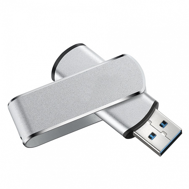 USB flash-карта 32Гб, алюминий, USB 3.0 с логотипом в Балашихе заказать по выгодной цене в кибермаркете AvroraStore