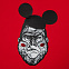 Толстовка Monkey Mouse, красная с логотипом в Балашихе заказать по выгодной цене в кибермаркете AvroraStore