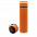 Термос Reactor софт-тач с датчиком температуры (оранжевый) с логотипом в Балашихе заказать по выгодной цене в кибермаркете AvroraStore