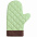Прихватка-рукавица Keep Palms, зеленая с логотипом в Балашихе заказать по выгодной цене в кибермаркете AvroraStore