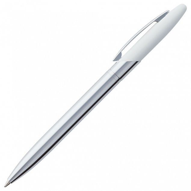 Ручка шариковая Dagger Soft Touch, белая с логотипом в Балашихе заказать по выгодной цене в кибермаркете AvroraStore
