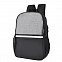 Рюкзак Cool, серый/чёрный, 43 x 30 x 13 см, 100% полиэстер  с логотипом в Балашихе заказать по выгодной цене в кибермаркете AvroraStore