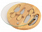 Набор для сыра и вина со стеклянной крышкой Rendezvous с логотипом в Балашихе заказать по выгодной цене в кибермаркете AvroraStore