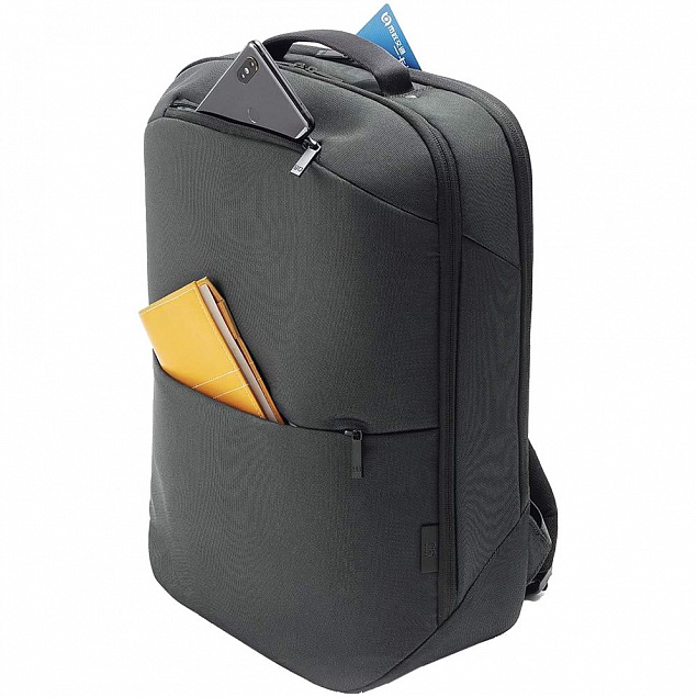 Рюкзак для ноутбука Multitasker, черный с логотипом в Балашихе заказать по выгодной цене в кибермаркете AvroraStore