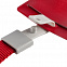 Карман для бейджа с лентой Staff, красный с логотипом в Балашихе заказать по выгодной цене в кибермаркете AvroraStore