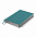 Ежедневник недатированный Montrose, А5,  синий, кремовый блок, графитовый срез с логотипом в Балашихе заказать по выгодной цене в кибермаркете AvroraStore