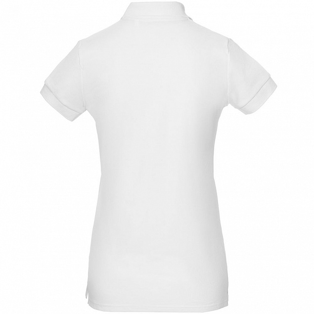 Рубашка поло женская Virma Premium Lady, белая с логотипом в Балашихе заказать по выгодной цене в кибермаркете AvroraStore