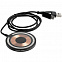 Магнитное зарядное устройство Cooper Rond, 15 Вт, черное с логотипом в Балашихе заказать по выгодной цене в кибермаркете AvroraStore