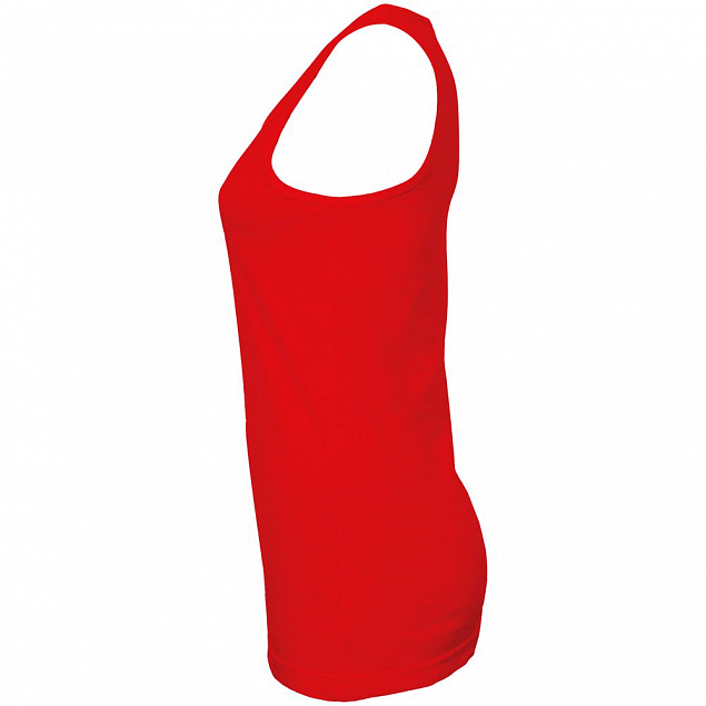 Майка женская JANE 150, красная с логотипом в Балашихе заказать по выгодной цене в кибермаркете AvroraStore