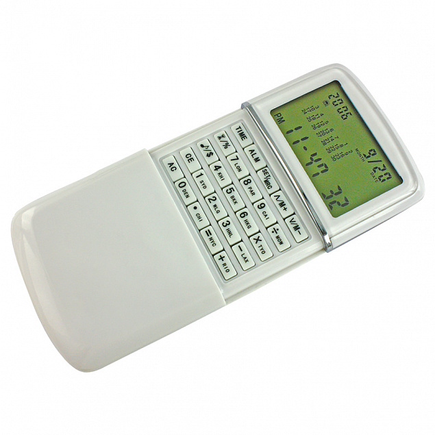 Калькулятор с календарем с логотипом в Балашихе заказать по выгодной цене в кибермаркете AvroraStore