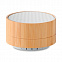 Колонка Bluetooth из бамбука с логотипом в Балашихе заказать по выгодной цене в кибермаркете AvroraStore