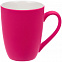 Кружка Good Morning с покрытием софт-тач, ярко-розовая (фуксия) с логотипом в Балашихе заказать по выгодной цене в кибермаркете AvroraStore