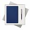 Подарочный набор Portobello/Spark синий (Ежедневник недат А5, Ручка) с логотипом в Балашихе заказать по выгодной цене в кибермаркете AvroraStore