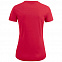 Футболка женская Ladies American U, красная с логотипом в Балашихе заказать по выгодной цене в кибермаркете AvroraStore