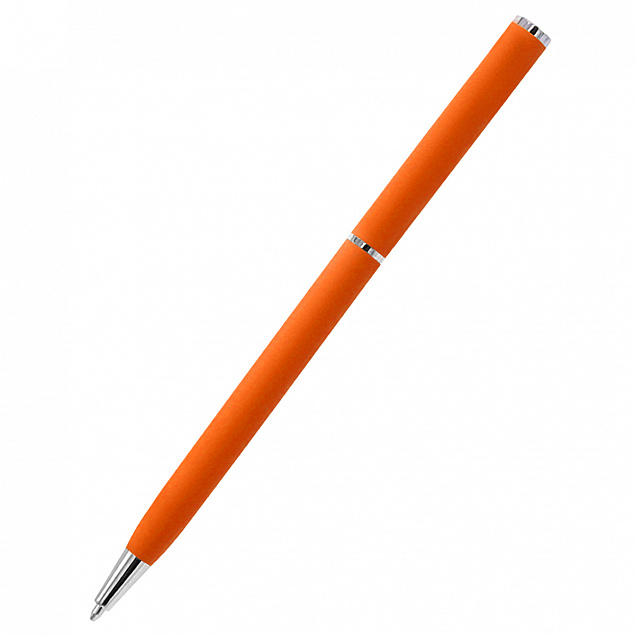 Ручка шариковая металлическая Tinny Soft - Оранжевый OO с логотипом в Балашихе заказать по выгодной цене в кибермаркете AvroraStore
