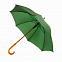 Зонт-трость SANTY, деревянная ручка, механический с логотипом в Балашихе заказать по выгодной цене в кибермаркете AvroraStore