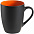 Кружка Bright Tulip, матовая, черная с белым с логотипом в Балашихе заказать по выгодной цене в кибермаркете AvroraStore