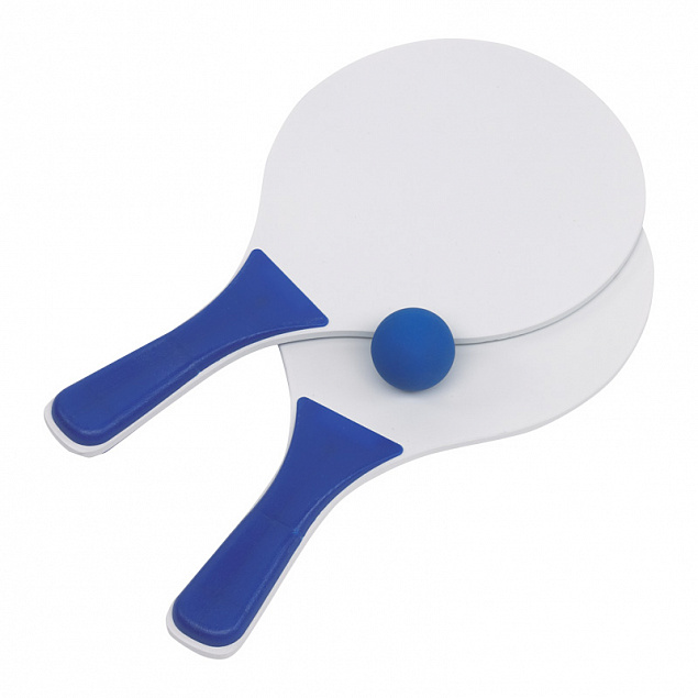 Набор для игры в теннис "Пинг-понг", синий с логотипом в Балашихе заказать по выгодной цене в кибермаркете AvroraStore