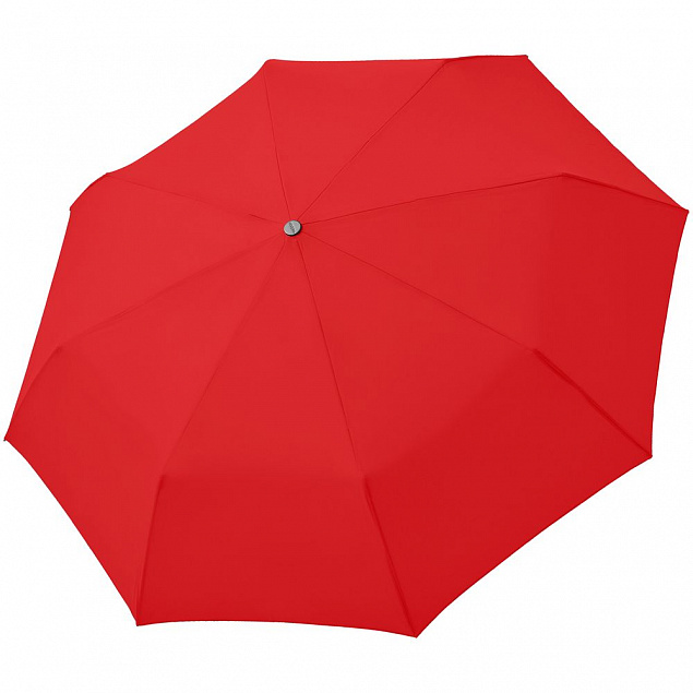 Зонт складной Carbonsteel Magic, красный с логотипом в Балашихе заказать по выгодной цене в кибермаркете AvroraStore
