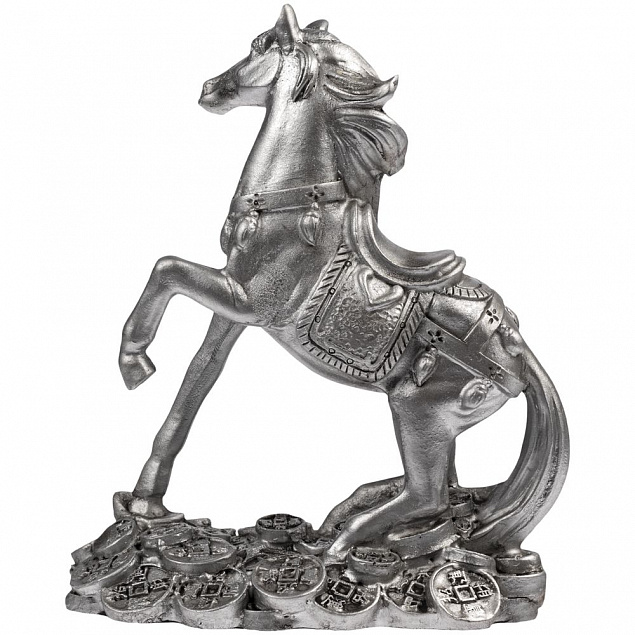 Статуэтка «Лошадь на монетах» с логотипом в Балашихе заказать по выгодной цене в кибермаркете AvroraStore