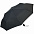 Зонт складной ARE-AOC, черный с логотипом в Балашихе заказать по выгодной цене в кибермаркете AvroraStore