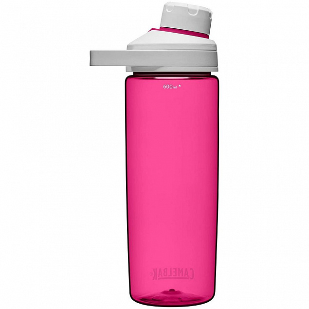 Спортивная бутылка Chute 600, розовая с логотипом в Балашихе заказать по выгодной цене в кибермаркете AvroraStore
